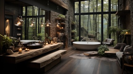 Fototapeta premium Eco-Luxe Haven
