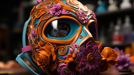 Vibrant cultural festivities: Masks, art, dragon and more at traditional carnival celebrations worldwide!, generative AI