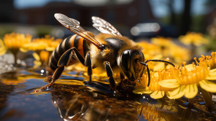Buzzing Beauties: Exploring the Fascinating World of Insects and Nature's Bounty, generative AI