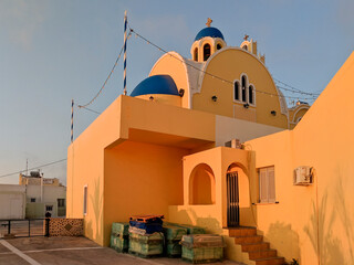 Greek Orthodox Church, Santorini, Cyclades islands, Greece