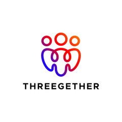 Logo Threegether Community