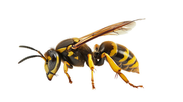 hornet on white background