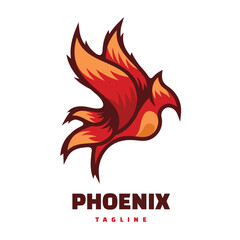 bird character mascot logo