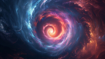 A dance of fluidity and chaos where swirling vortices create a beautiful and everevolving display of vortex dynamics.