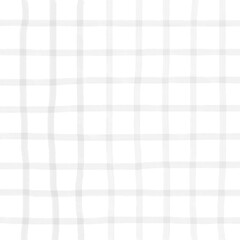 Light Gray Plaid Hand Drawn Background Overaly