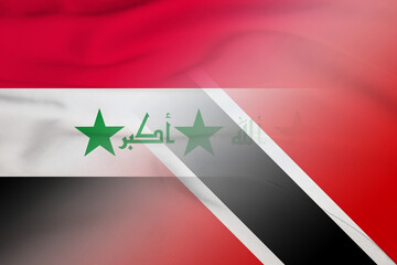 Iraq and Trinidad and Tobago political flag transborder relations TTO IRQ
