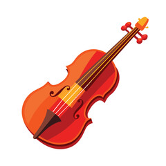Fototapeta na wymiar Vector Illustration Of Musical Instruments