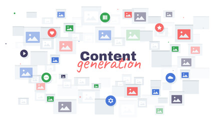 Content generation vector concept