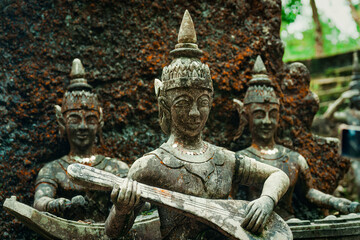 Secret Buddha Garden - Tarnim Magic Garden Tambon Na Mueang - Ko Samui District Tajlandia