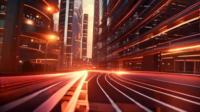 A dynamic business environment surrounding with building in fast paced and ever changing landscape.