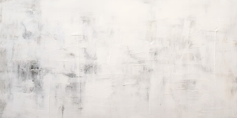 Abstract white oil paint brushstrokes texture pattern background. Contemporary modern art painting with the use of palette knife, highly textured wallpaper backdrop