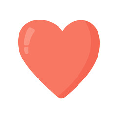 Red heart icon.