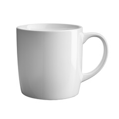 Ceramic Mugs isolated, White Coffee Mug