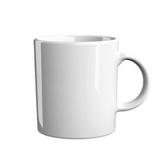 3d White Mug, Blank White Mug, Empty Coffee Mug