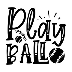 Baseball SVG T-Shirt Design