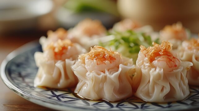 Shrimp Shumai, a steamed dish to enjoy the sweet tenderness of dried sakura shrimp
