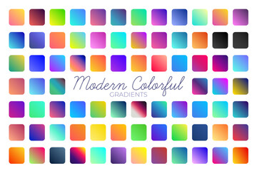 Modern Colorful Gradient Set