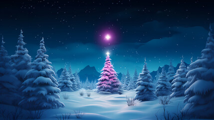 Christmas tree, Christmas background
