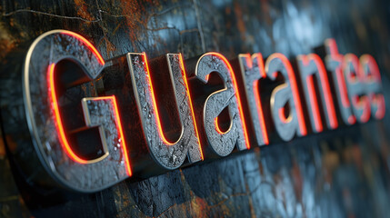 Fototapeta premium Unconditional Guarantee