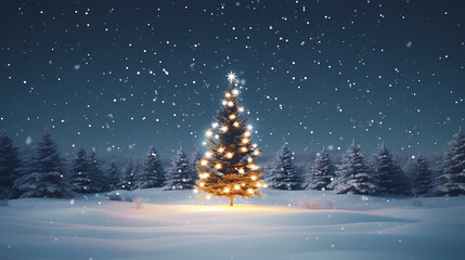 Christmas tree, Christmas background