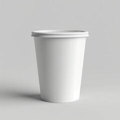 Coffee Cup 3D Illustration Mockup Scene on Isolated Background