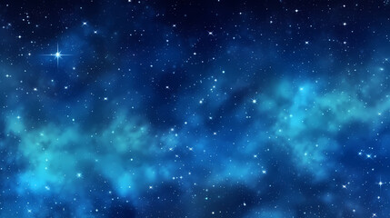 Fototapeta premium Mysterious star themed gradient background with countless twinkling stars