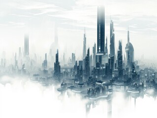 Futuristic Cityscape HD