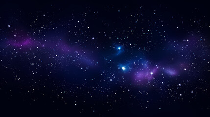 Fototapeta premium Countless stars twinkle in the night sky