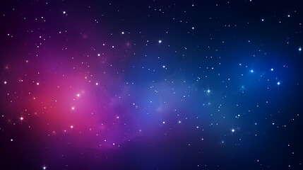 Obraz premium Countless stars twinkle in the night sky