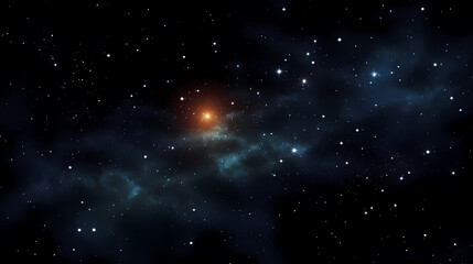 Fototapeta premium Countless stars twinkle in the night sky