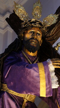 venerated image of Jesus Nazarene of Hope from the Hermitage of Santa Lucia in Antigua Guatemala