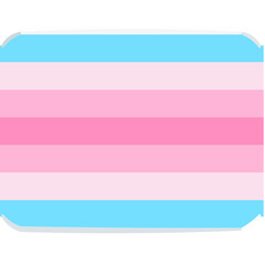 transfeminine-flag - obrazy, fototapety, plakaty