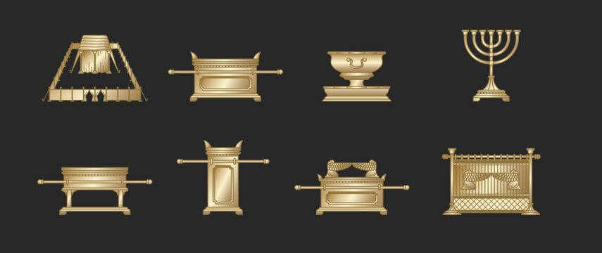 The Israelite Tabernacle - Gold Gradient