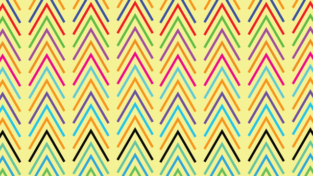 zic zac line pattern. Seamless texture. Background of travel. Simple graphic lines on white background. Abstract. Design of wallpaper. Vector