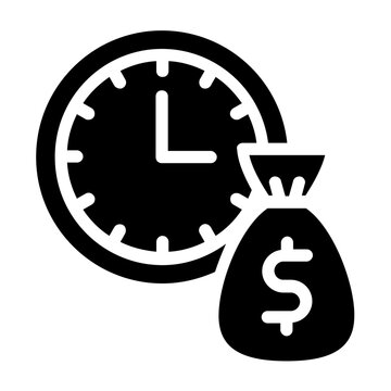 Time Is Money Icon