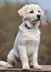 Dog Pet Animal Puppy White Canine Pedigree Doggy.