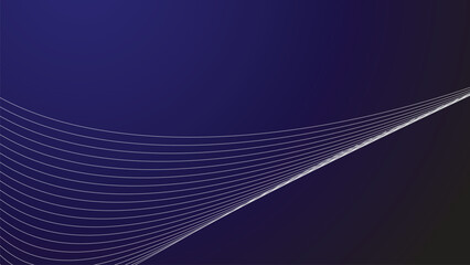 Blue gradient with curve line background wallpaper vector image for backdrop or presentation
