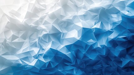 Obraz premium Explore a modern geometric 3D mosaic graphics lowpoly template as an abstract backdrop. Ai Generated.