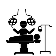 Surgeon Operates Patient with Precision in Medical Procedure