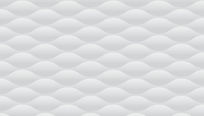 Abstract elegant white embossed wave pattern background. Perfect for banners, cards, or wallpaper.