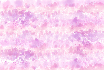 春　和柄　水彩　背景	