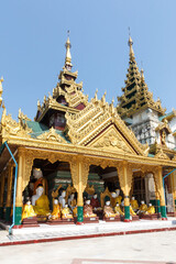 Buildings in Shwedagon Pagoda