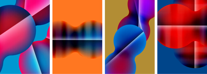 Abstract colors. Abstract backgrounds for wallpaper, business card, cover, poster, banner, brochure, header, website