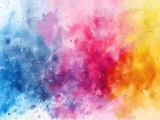 Abstract artistic watercolor splash background
