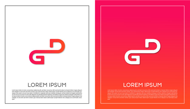 DG Logo, DG vector logo, DG icon,  DG Logo design template element, Abstract Initial Letter DG Logo, Flat Vector Logo Design, Business logo