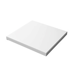 Magnetic memo pad isolated on transparent background