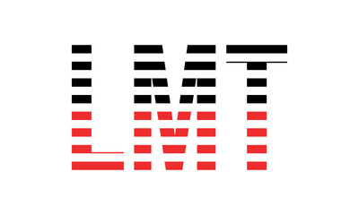 LMT three initial letter iconic line negative space minimal logo design vector template. monogram, abstract, wordmark, business, typography, minimalist, brand, company, flat, modern, unique, simple