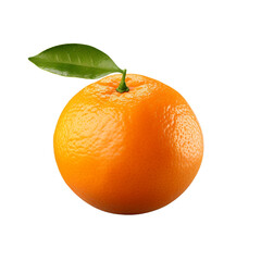 Mandarin isolated on transparent background