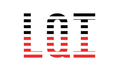 LQI three initial letter iconic line negative space minimal logo design vector template. monogram, abstract, wordmark, business, typography, minimalist, brand, company, flat, modern, unique, simple