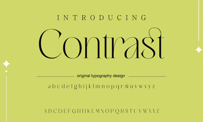Elegant wedding alphabet letters font and number. Typography luxury classic lettering serif fonts decorative vintage retro concept. vector illustration